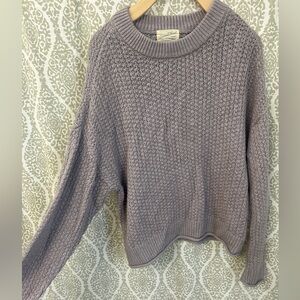 Universal Thread Women's Knit Sweater - Light Purple